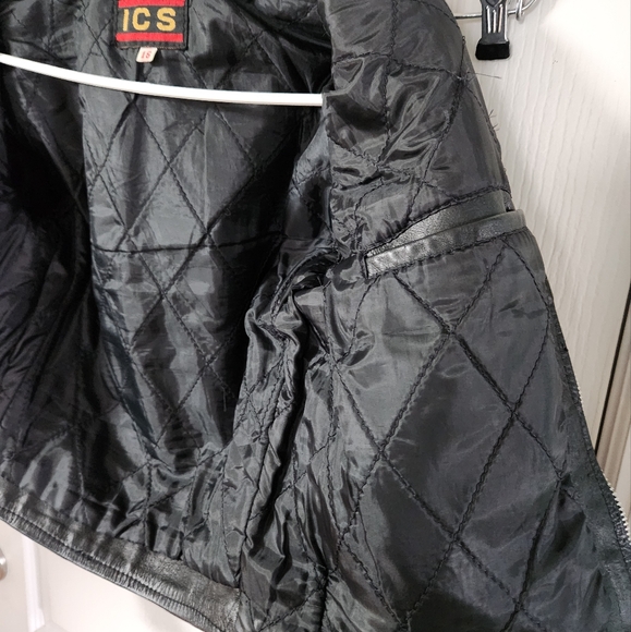 Vintage ICS Motorcycle jacket With Shawl Scarf.. u.s.szS..(16 in that brand - Picture 9 of 14
